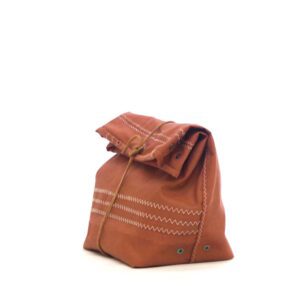 Lee Lunch bag pochette en vole tan bark